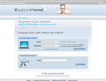 Tablet Screenshot of chat.internet.telemaque.fr